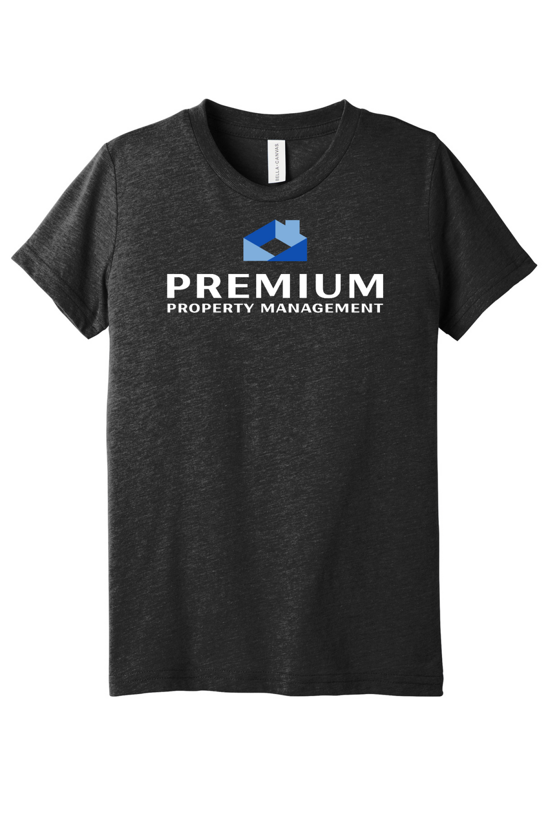 Front Design - Charcoal Black Triblend