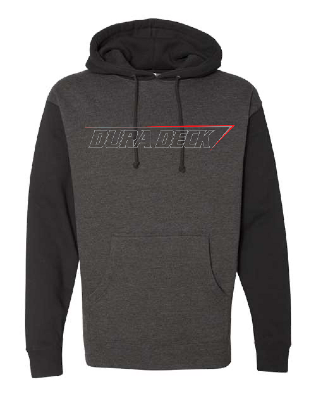 Front Design - Charcoal Heather/ Black