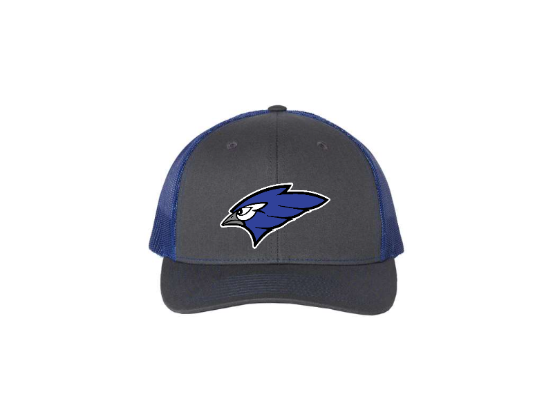 Front Design - Charcoal/ Royal