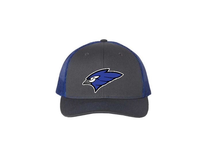 Front Design - Charcoal/ Royal