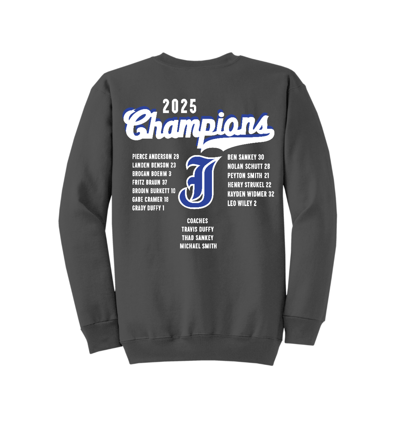 Back Design - Charcoal