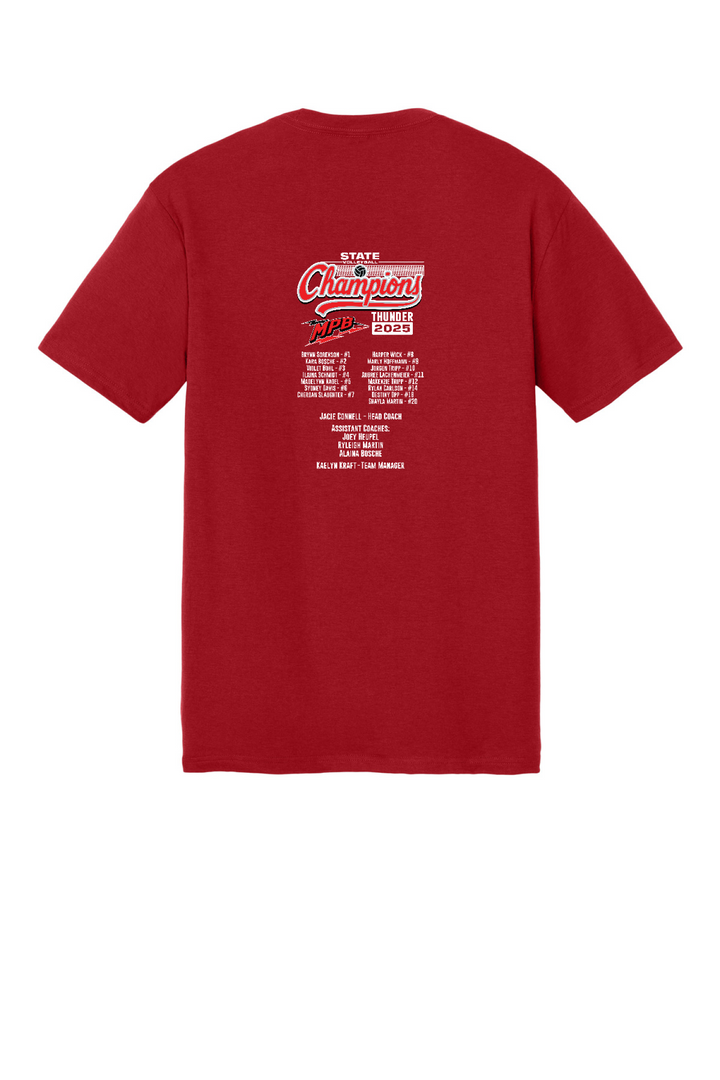Back Design - Classic Red