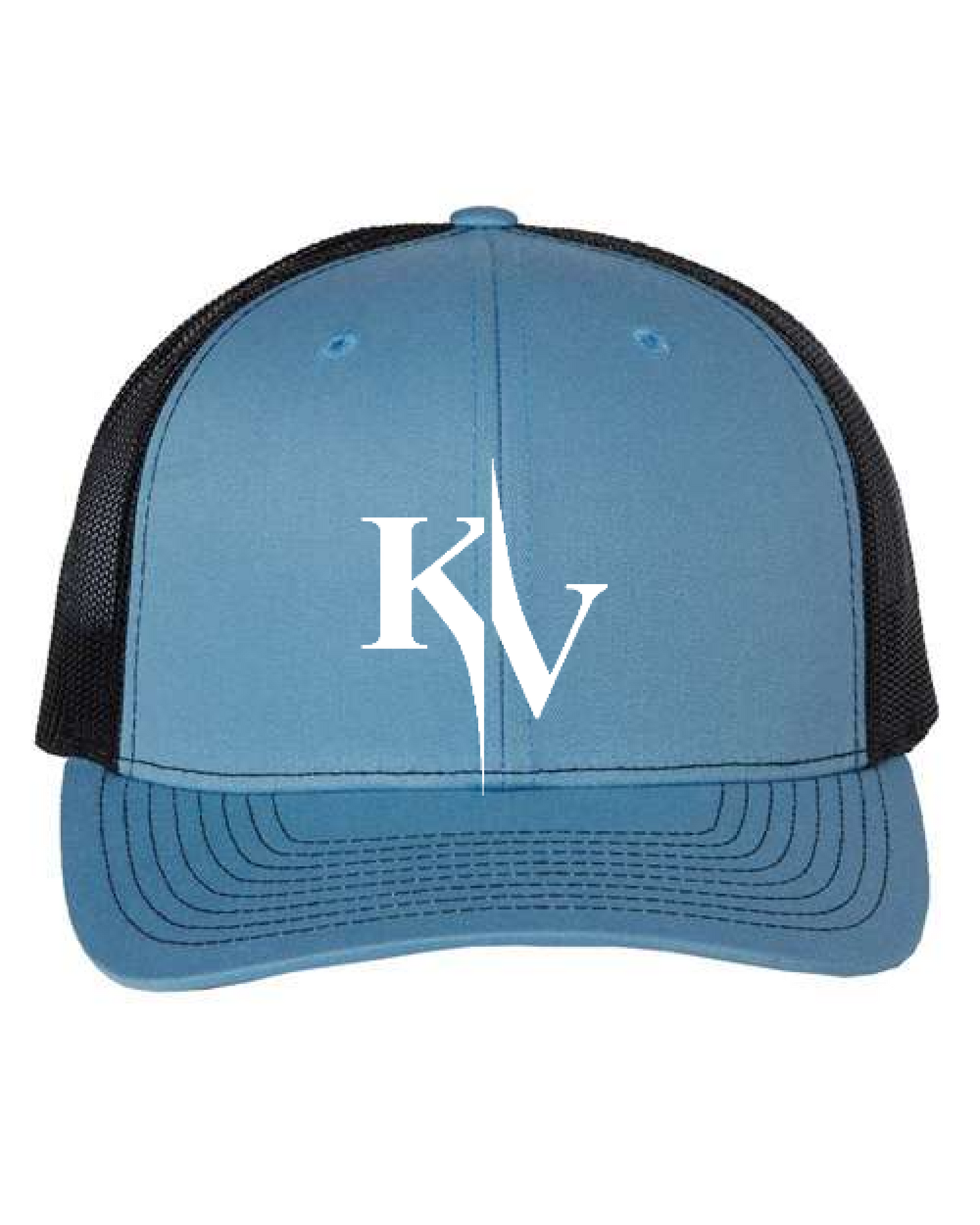 Front Design - Columbia Blue/ Black