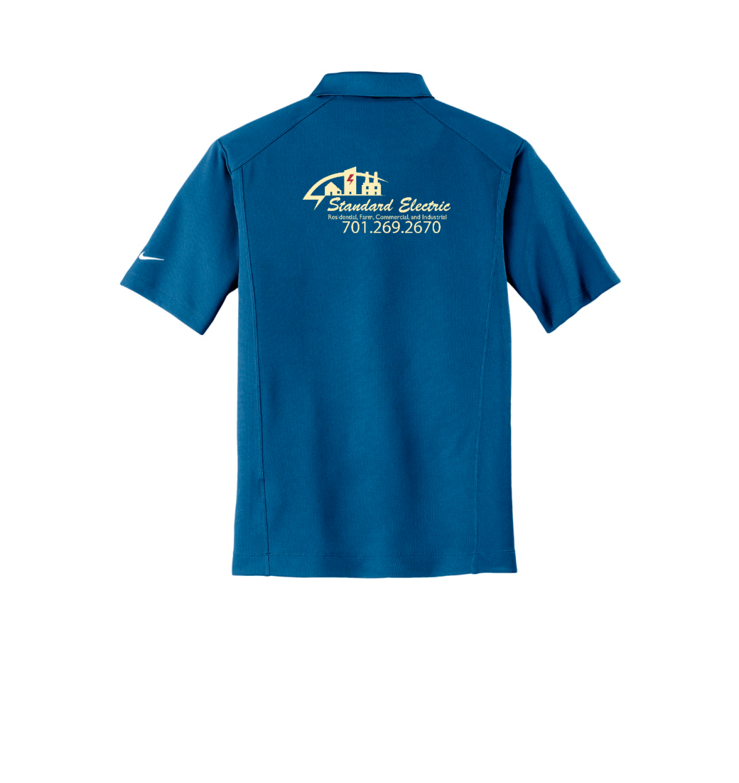 Back Design - Court Blue