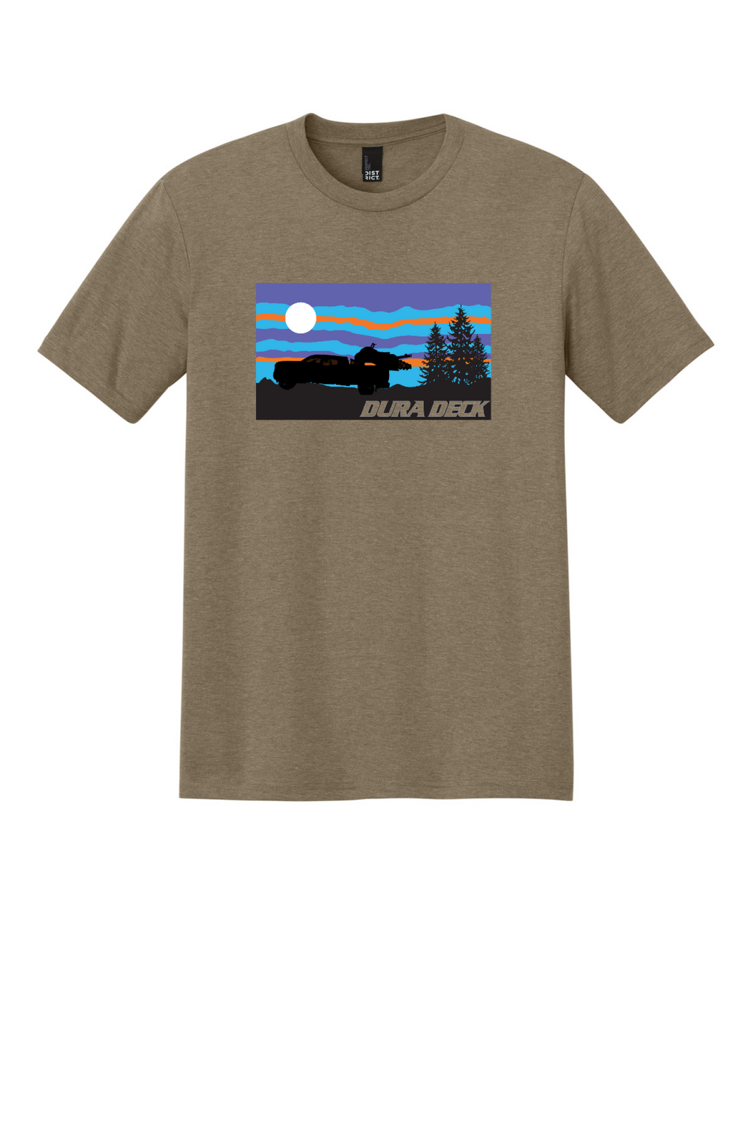 Front Design - Coyote Brown Heather