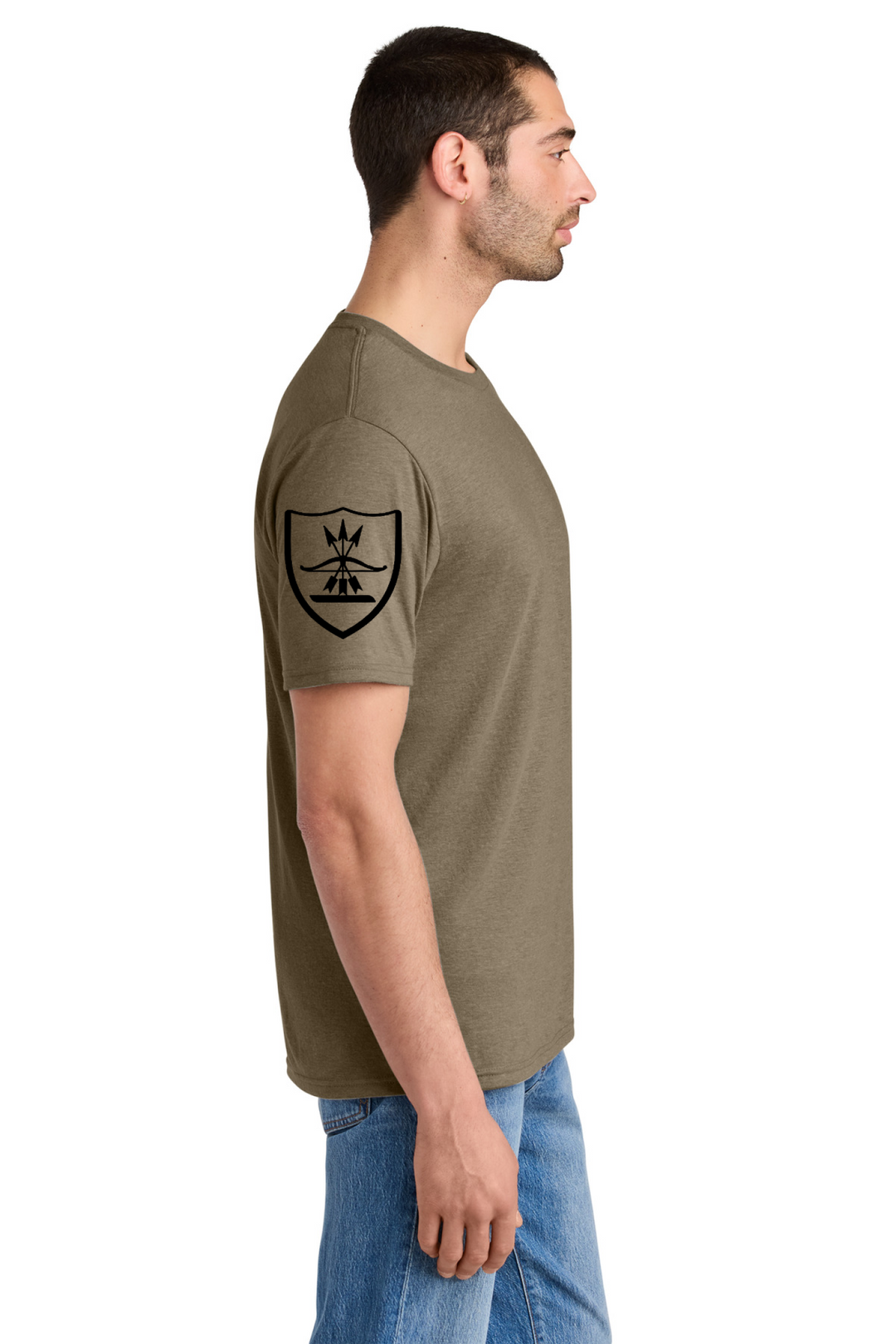 Left Design - Coyote Brown Heather