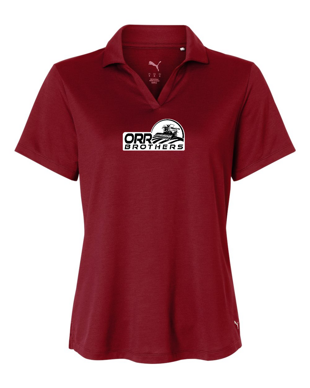 Front Design - Dark Crimson