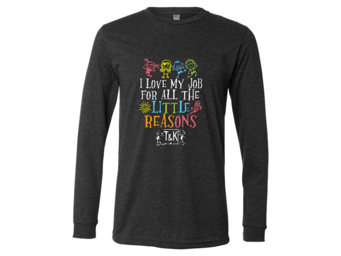 Front Design - Dark Grey Heather