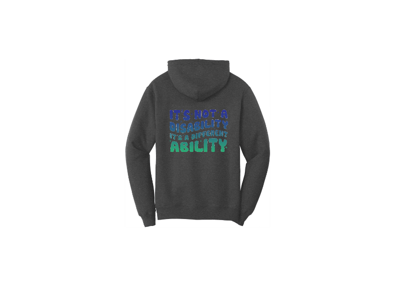 Back Design - Dark Heather Grey