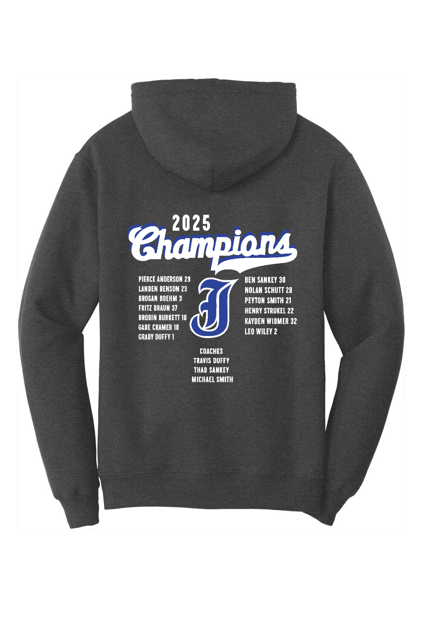 Back Design - Dark Heather Grey