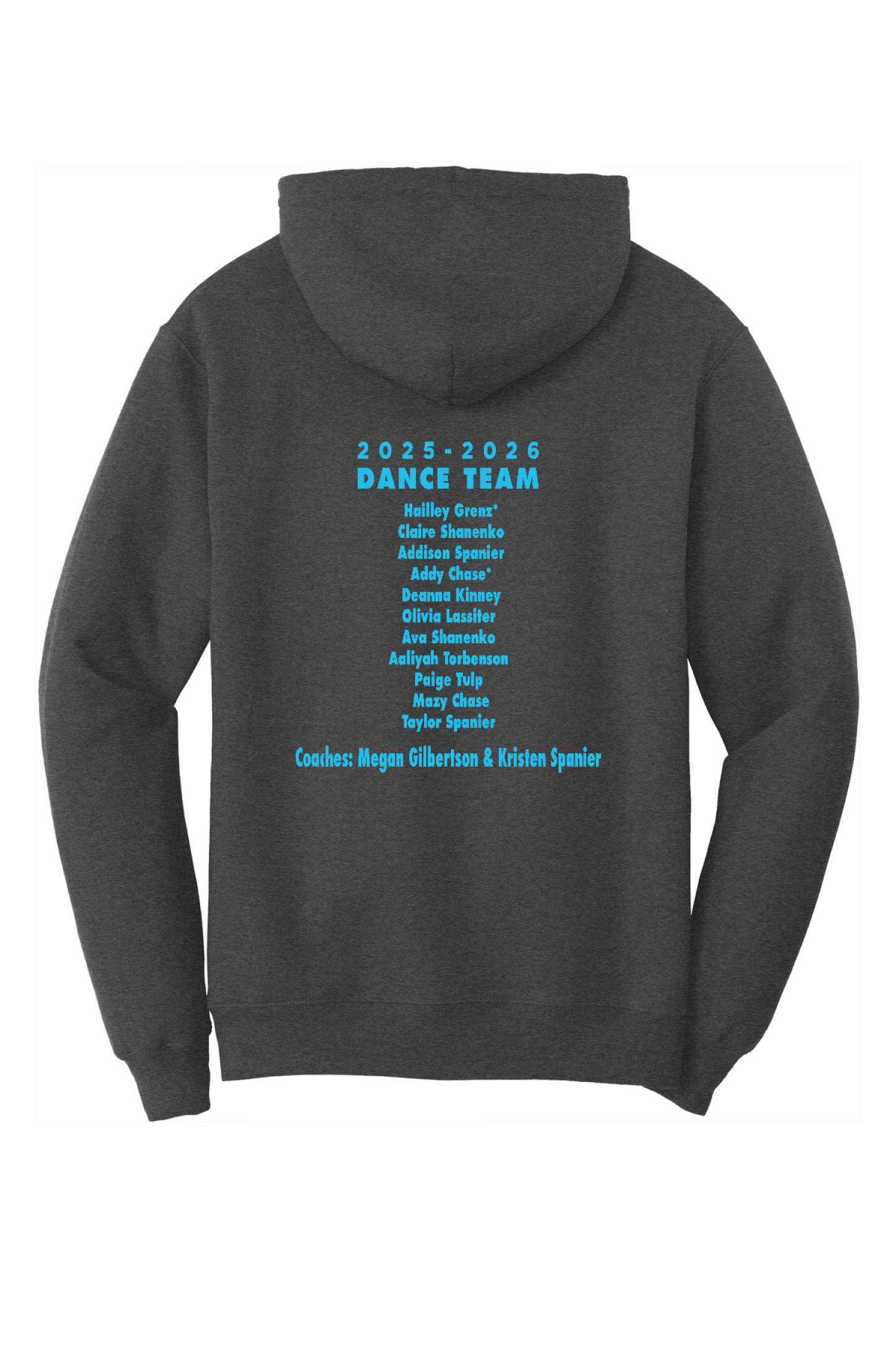 Back Design - Dark Heather Grey