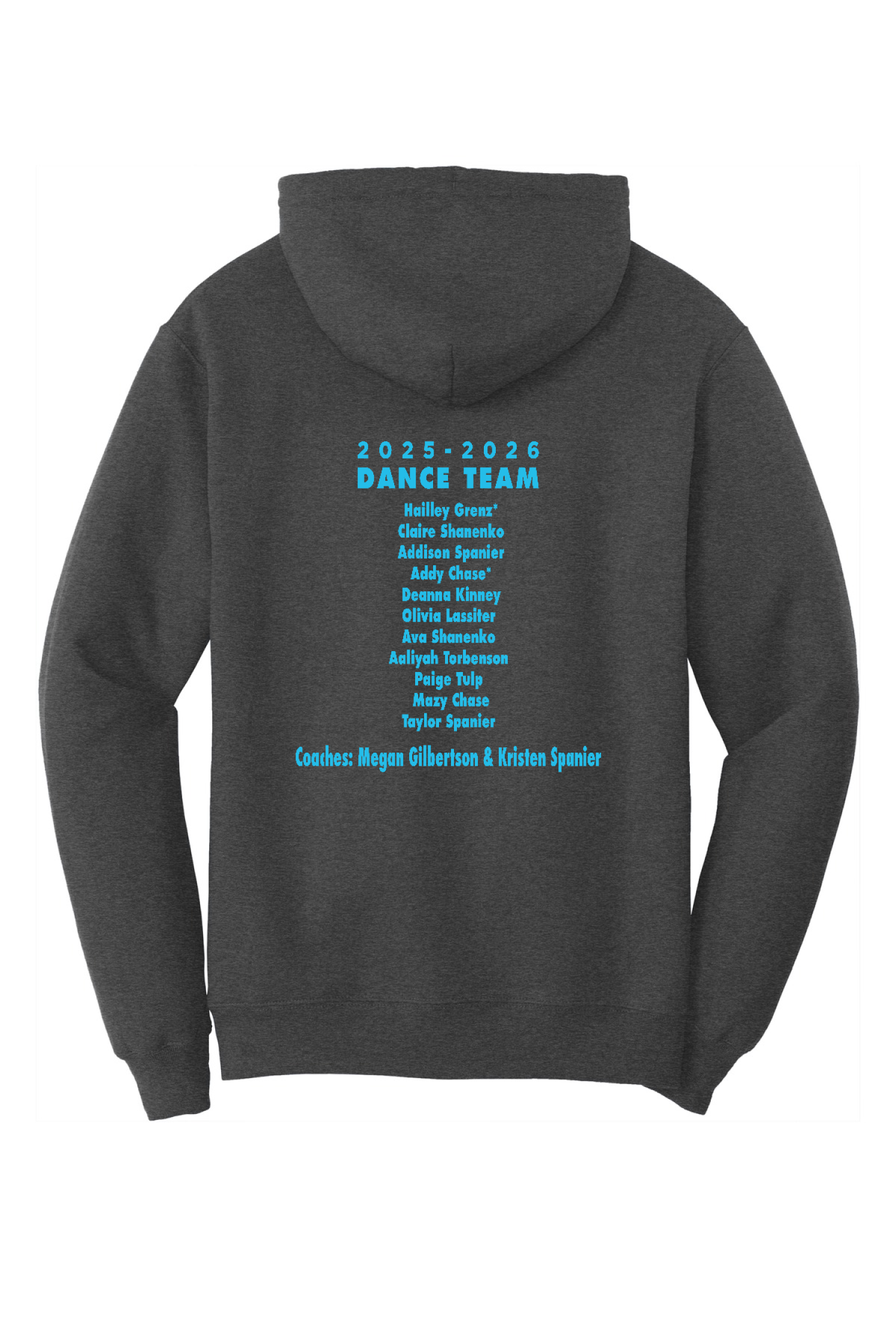 Back Design - Dark Heather Grey