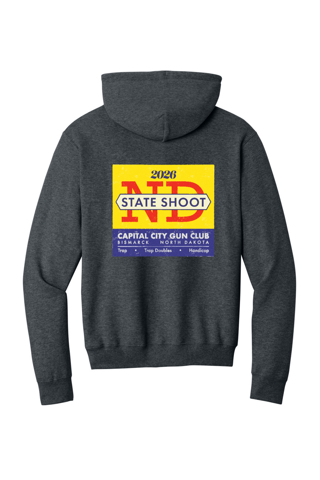 Back Design - Dark Heather Grey