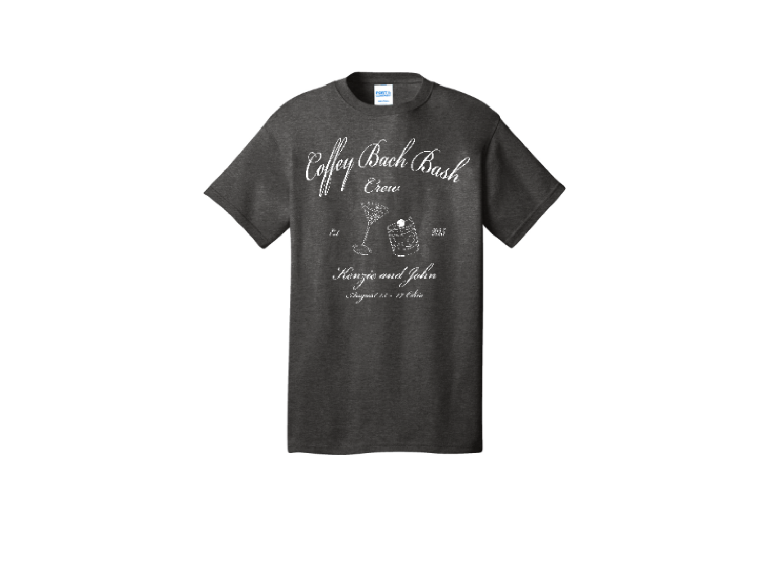 Front Design - Dark Heather Grey