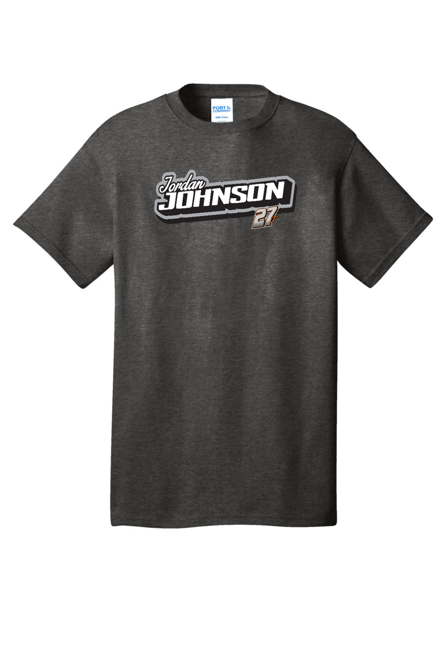 Front Design - Dark Heather Grey
