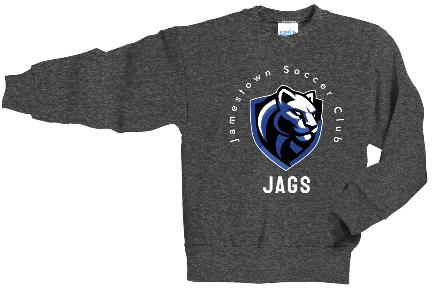 Front Design - Dark Heather Grey