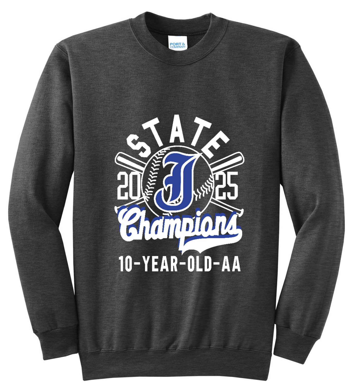 Front Design - Dark Heather Grey