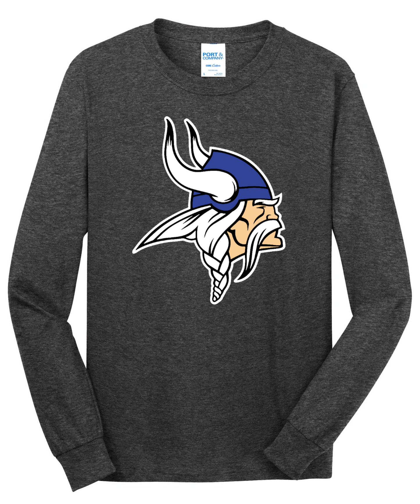 Front Design - Dark Heather Grey