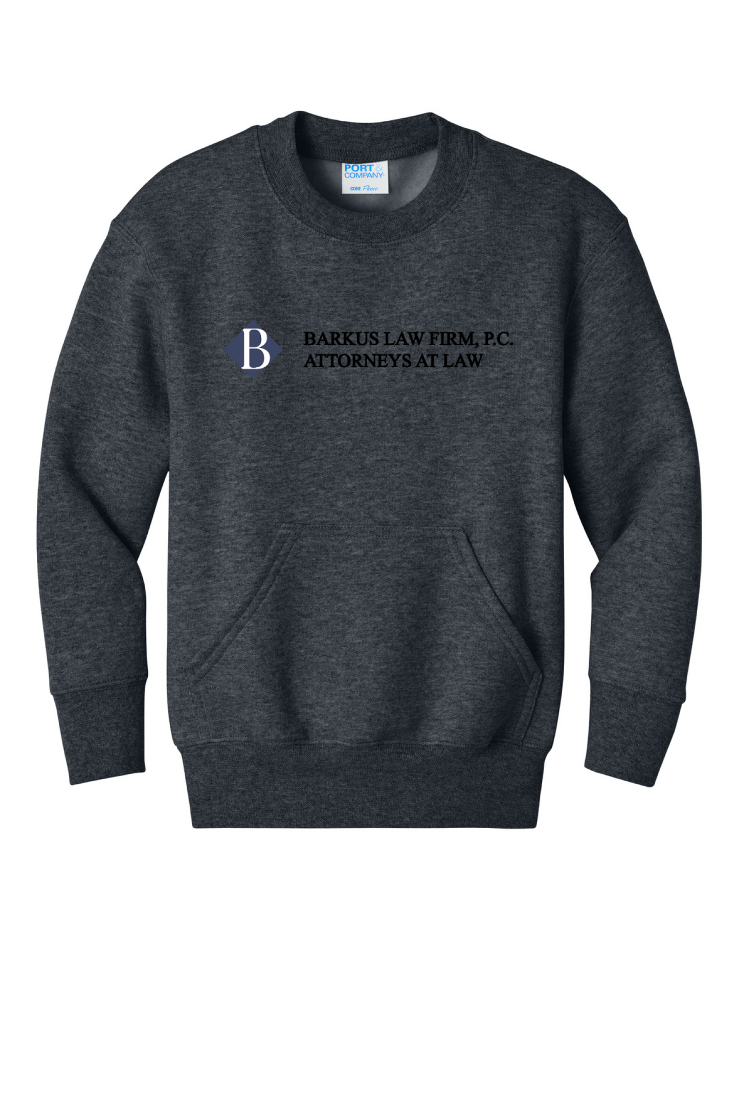 Front Design - Dark Heather Grey