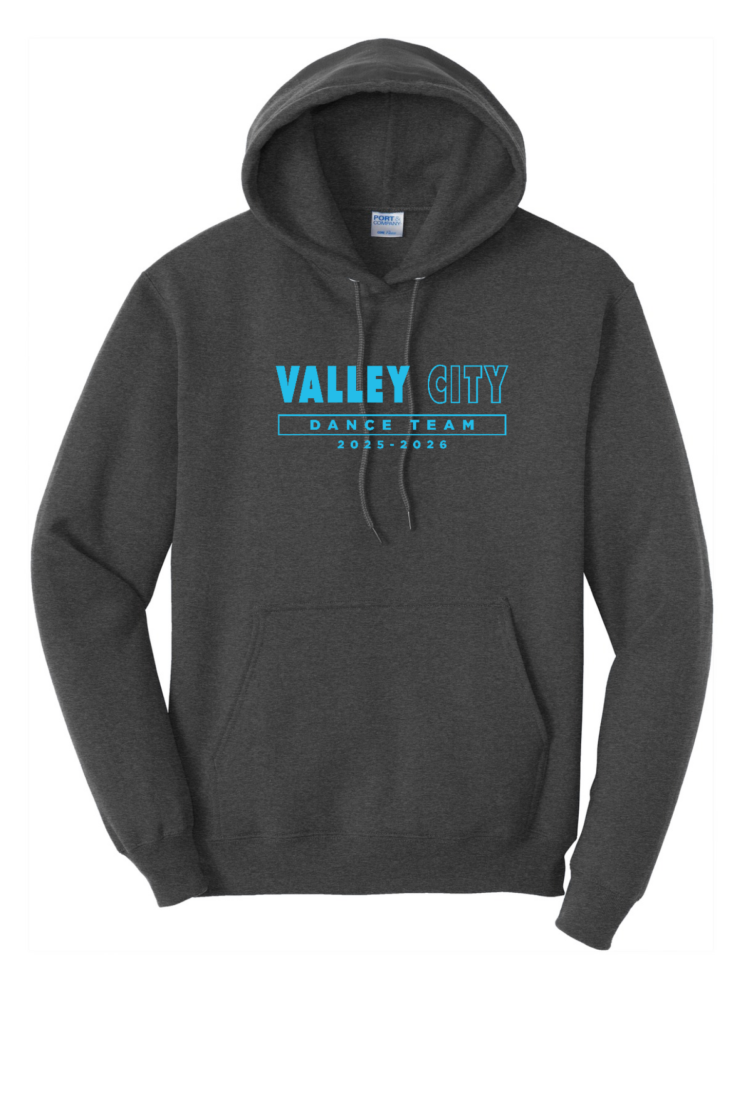 Front Design - Dark Heather Grey