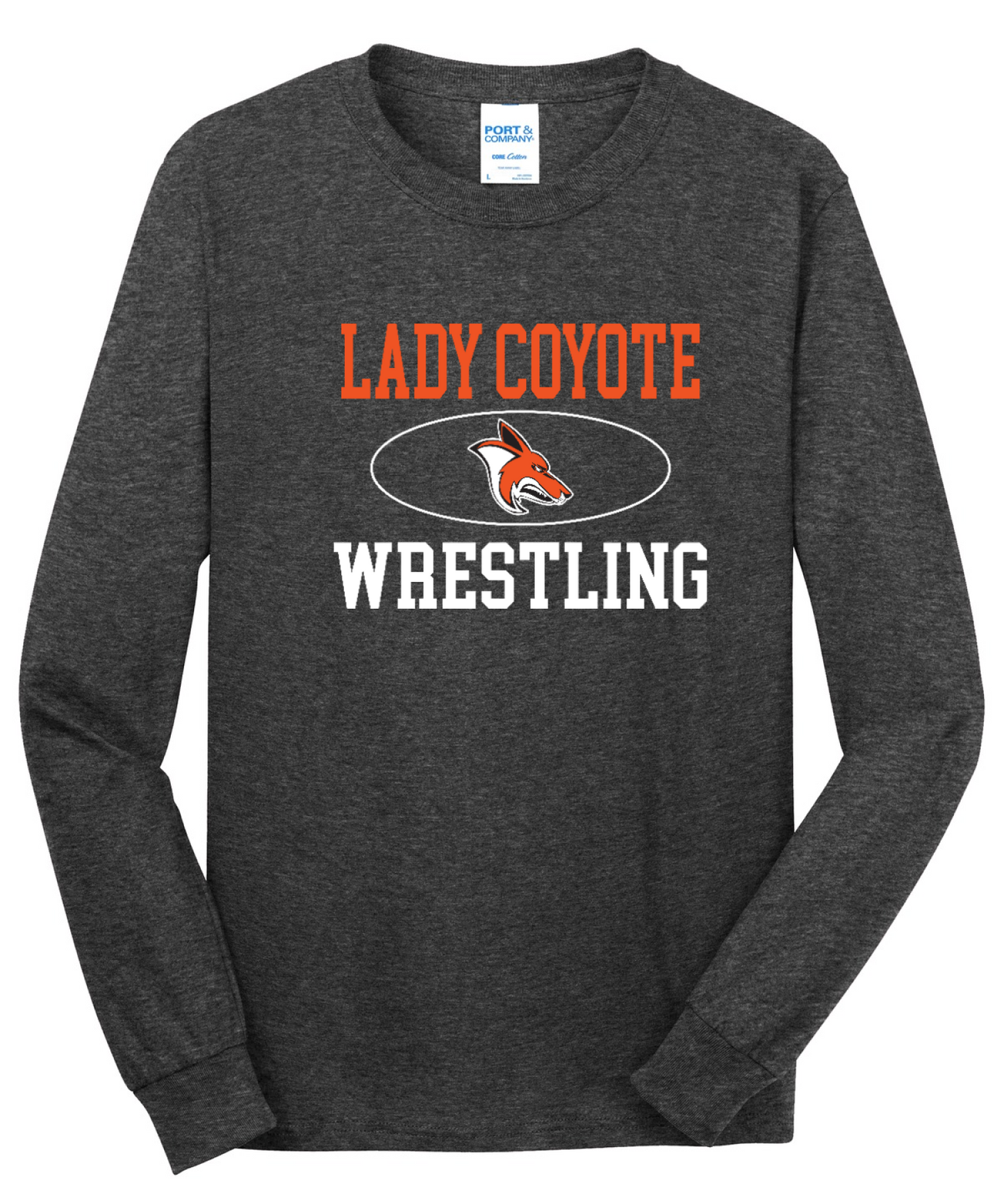 Front Design - Dark Heather Grey