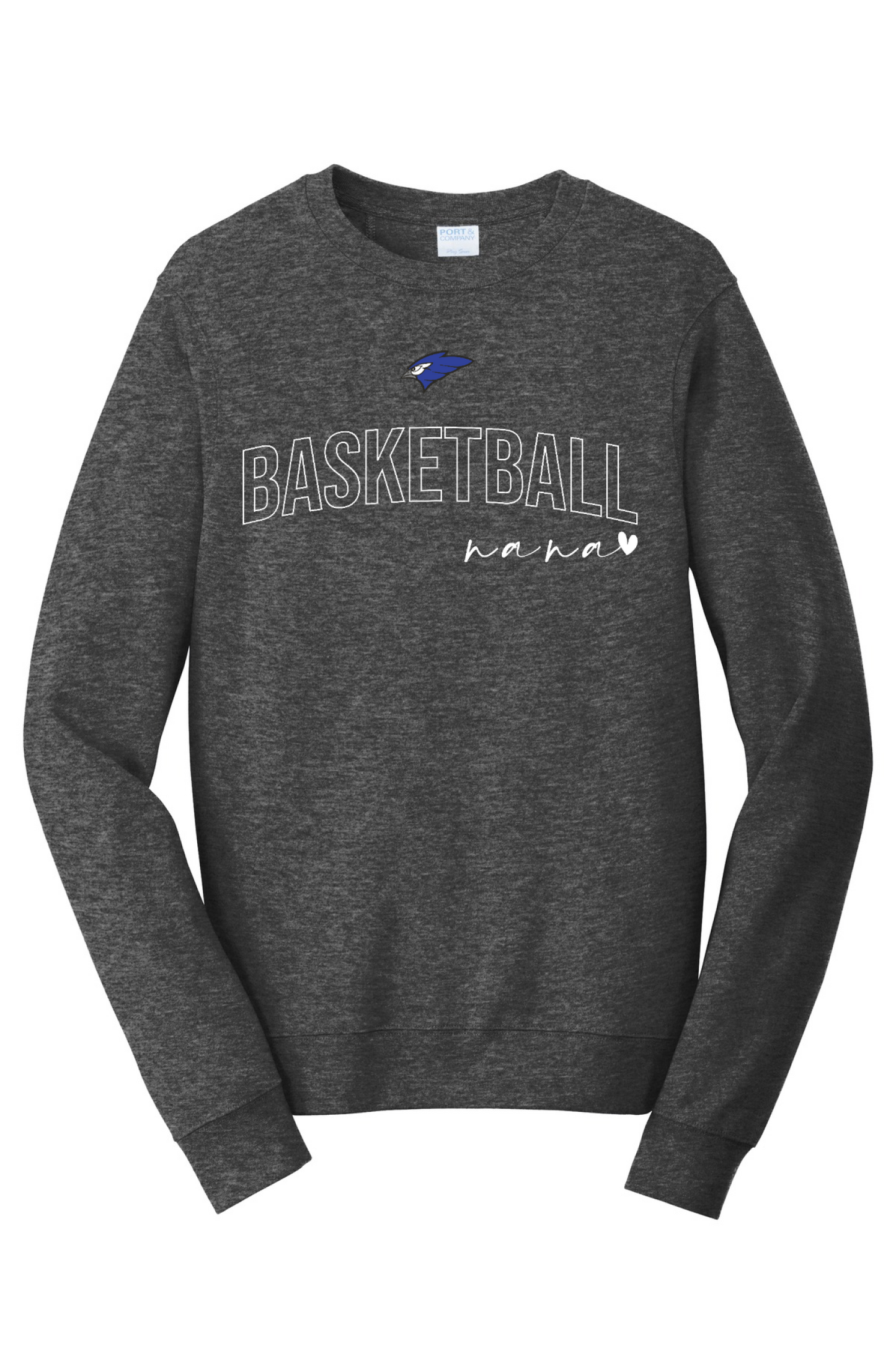 Front Design - Dark Heather Grey