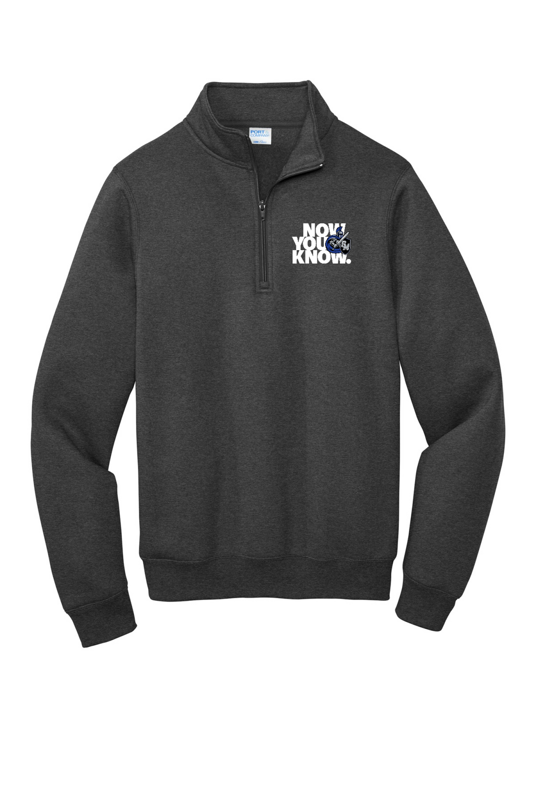 Front Design - Dark Heather Grey