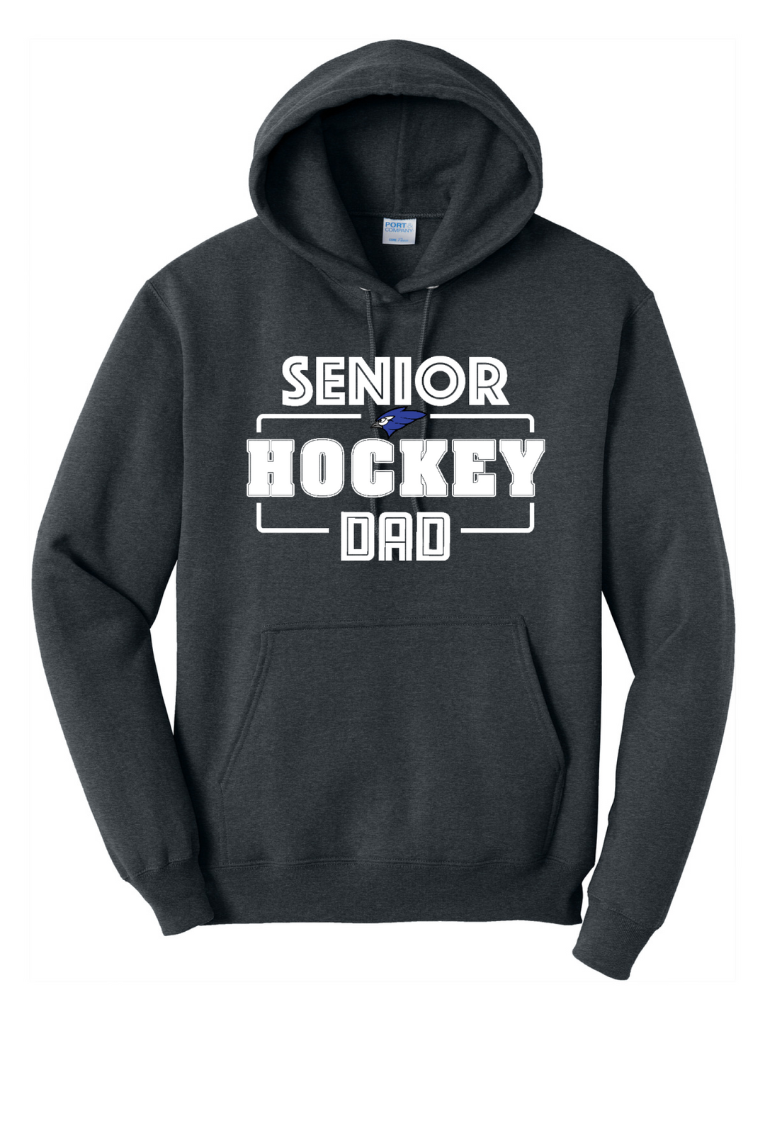 Front Design - Dark Heather Grey