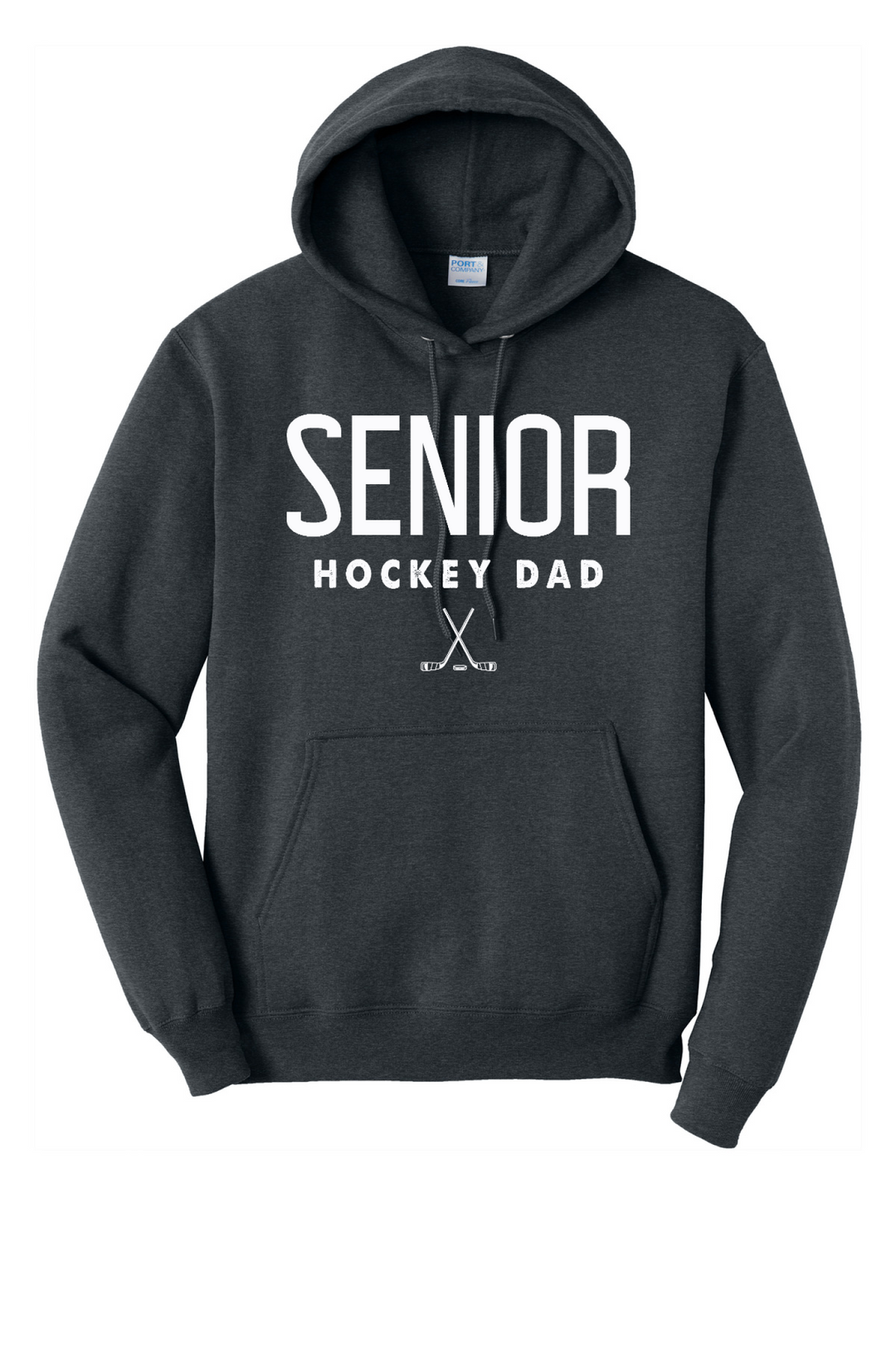 Front Design - Dark Heather Grey