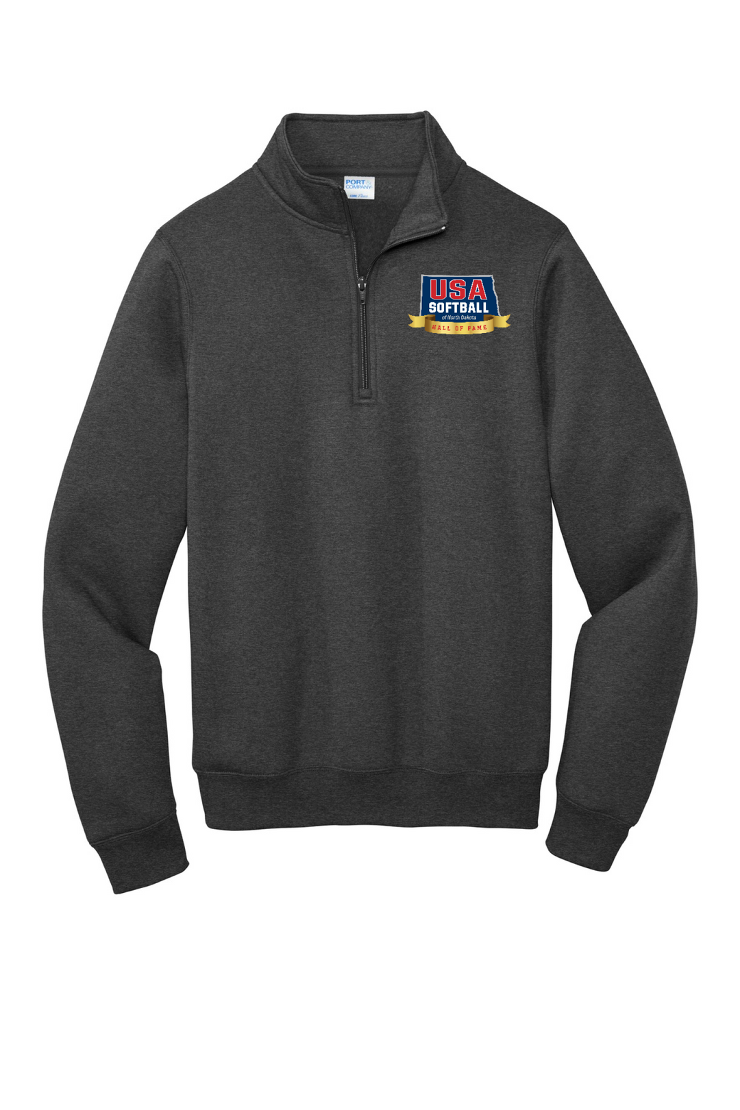 Front Design - Dark Heather Grey