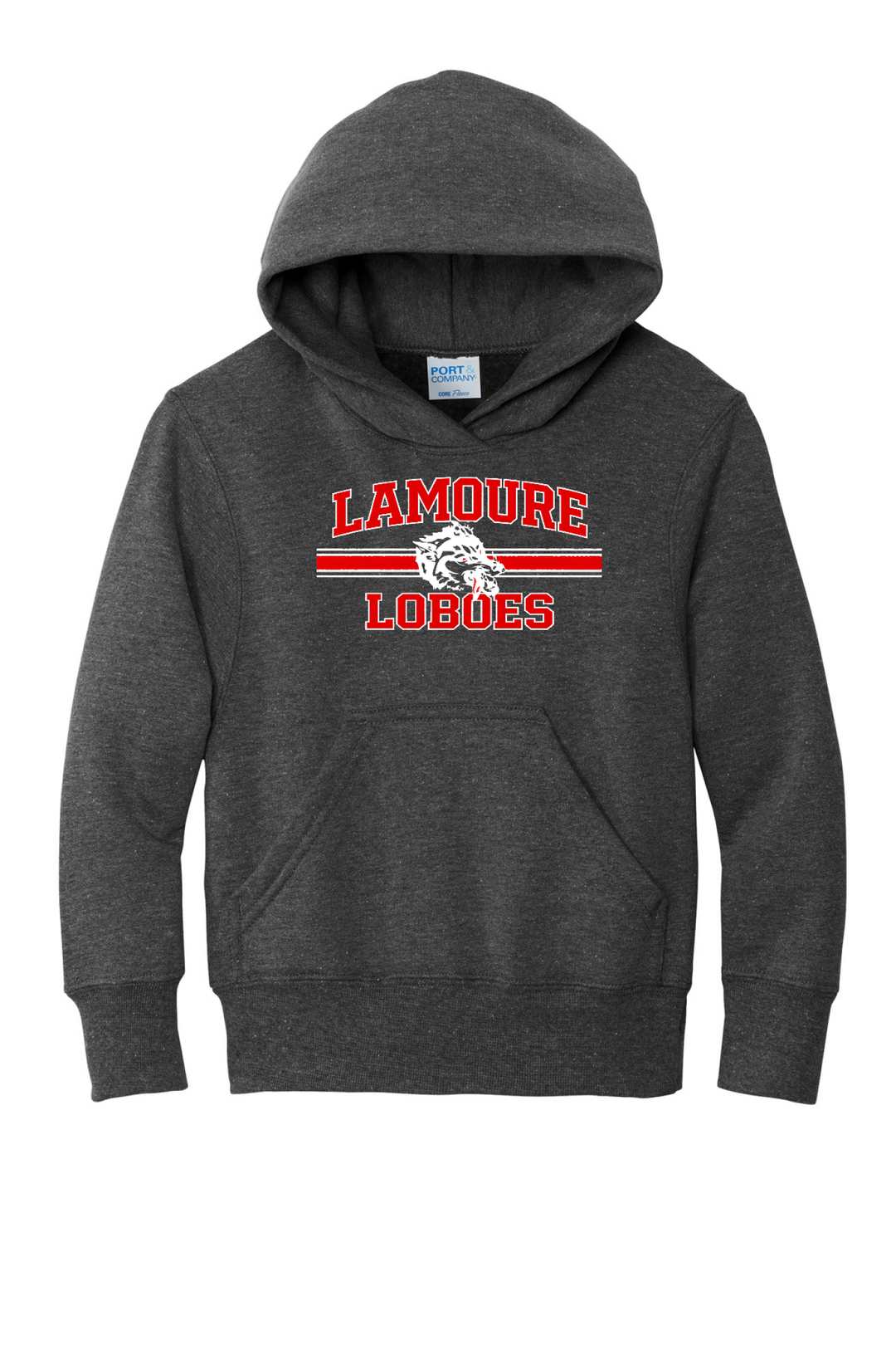 Front Design - Dark Heather Grey