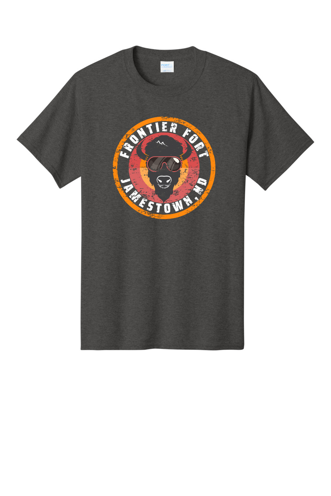 Front Design - Dark Heather Grey