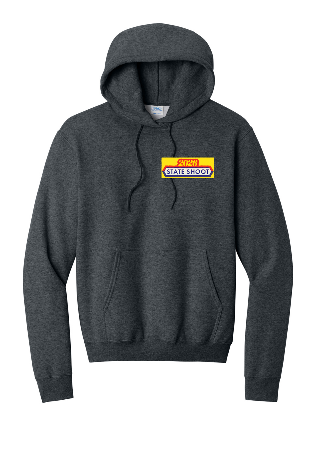 Front Design - Dark Heather Grey