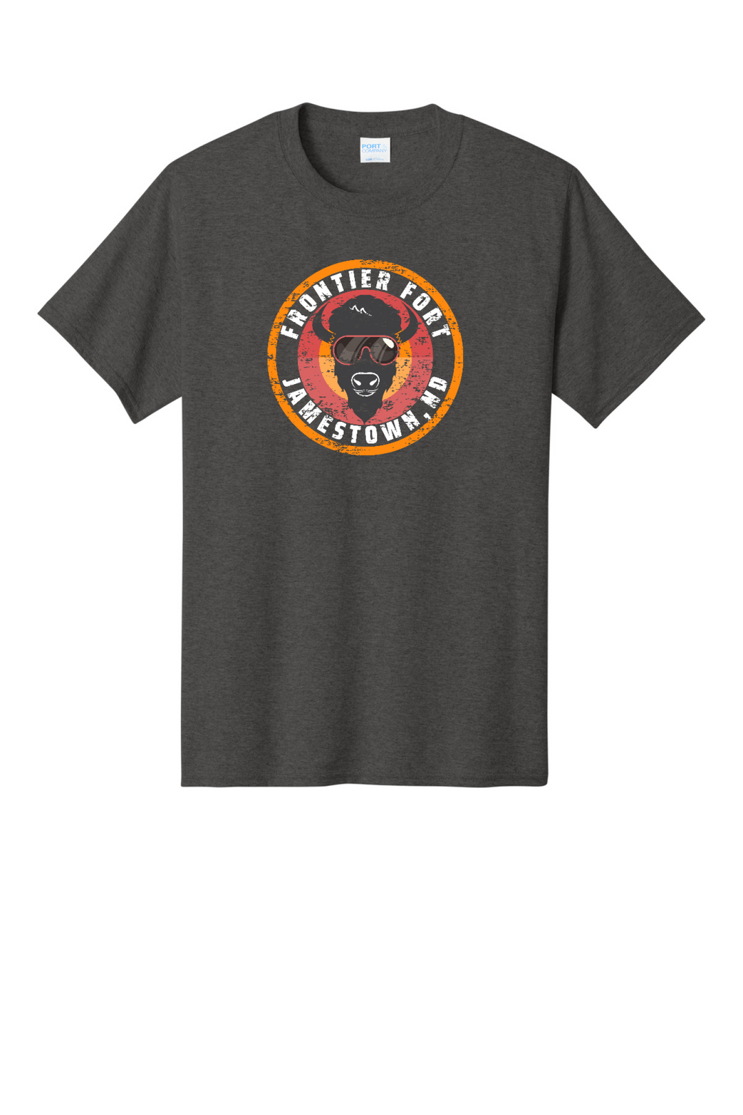 Front Design - Dark Heather Grey