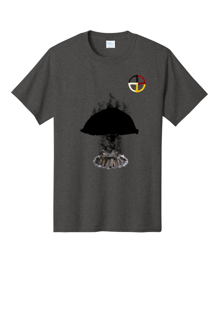 Front Design - Dark Heather Grey