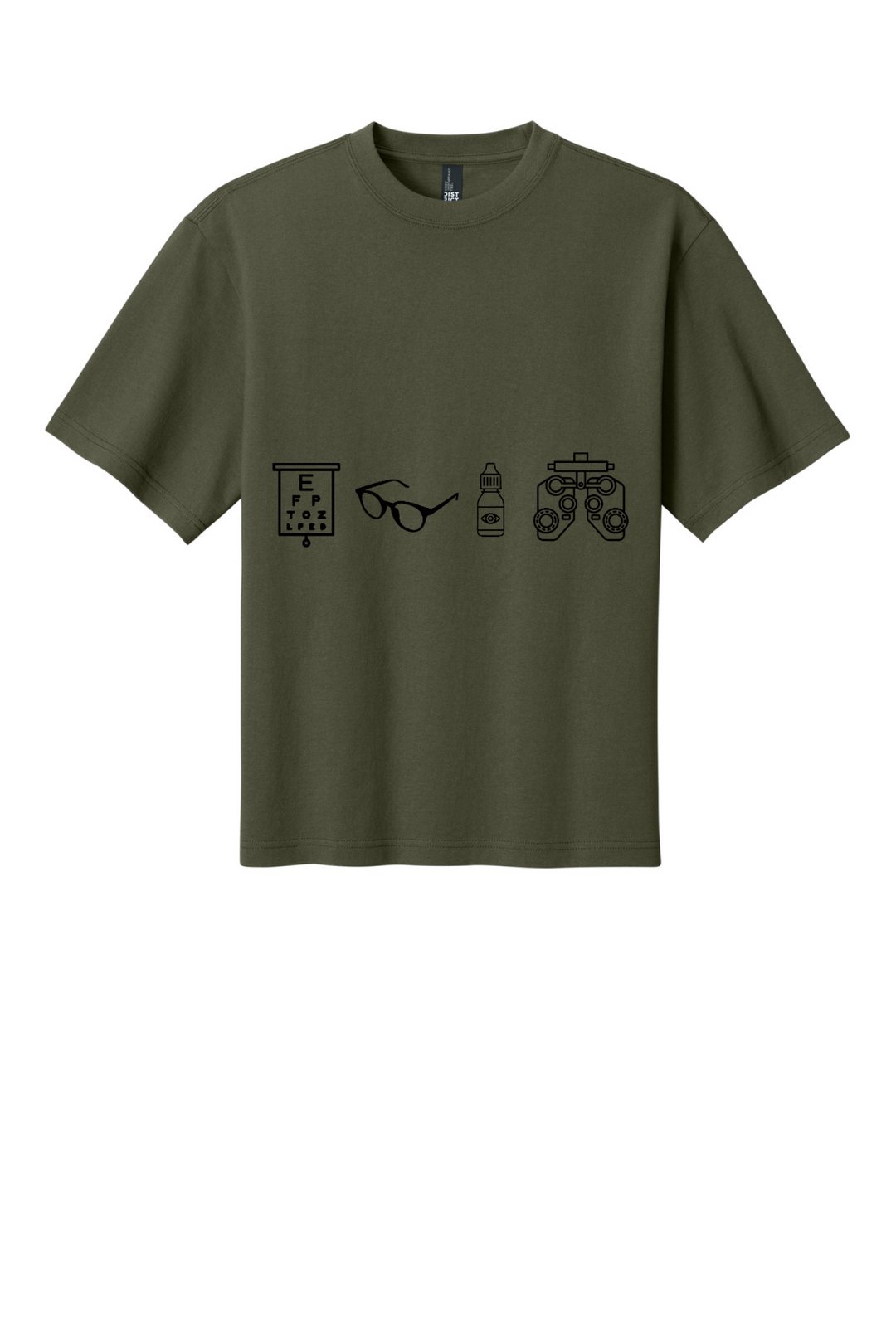 Front Design - Dark Olive