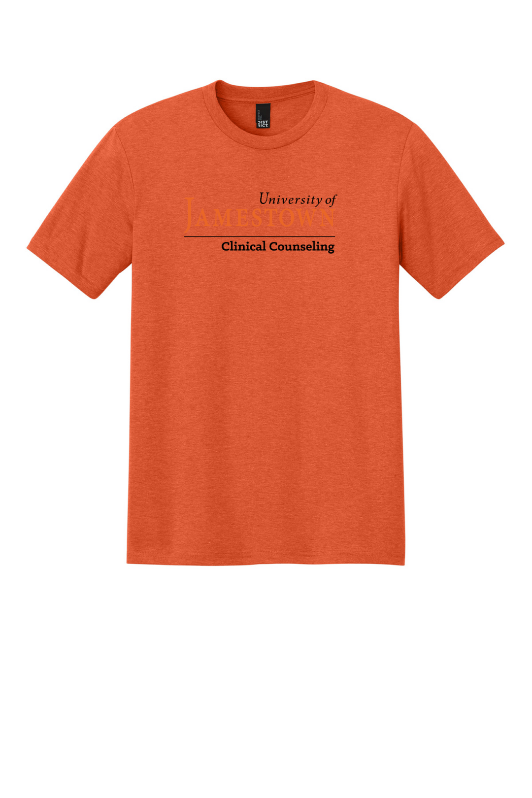 Front Design - Deep Orange Heather