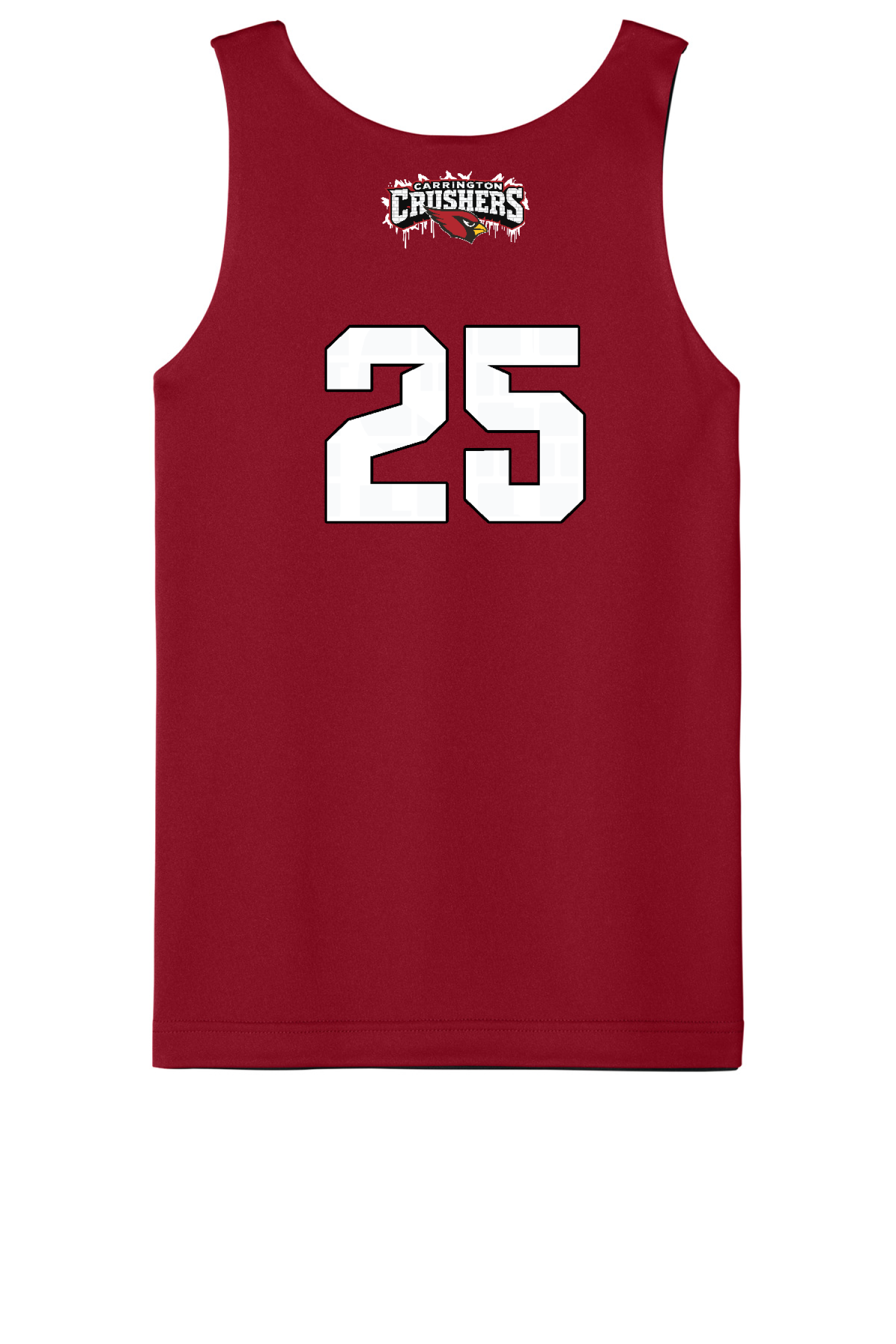 Back Design - Deep Red/ Black