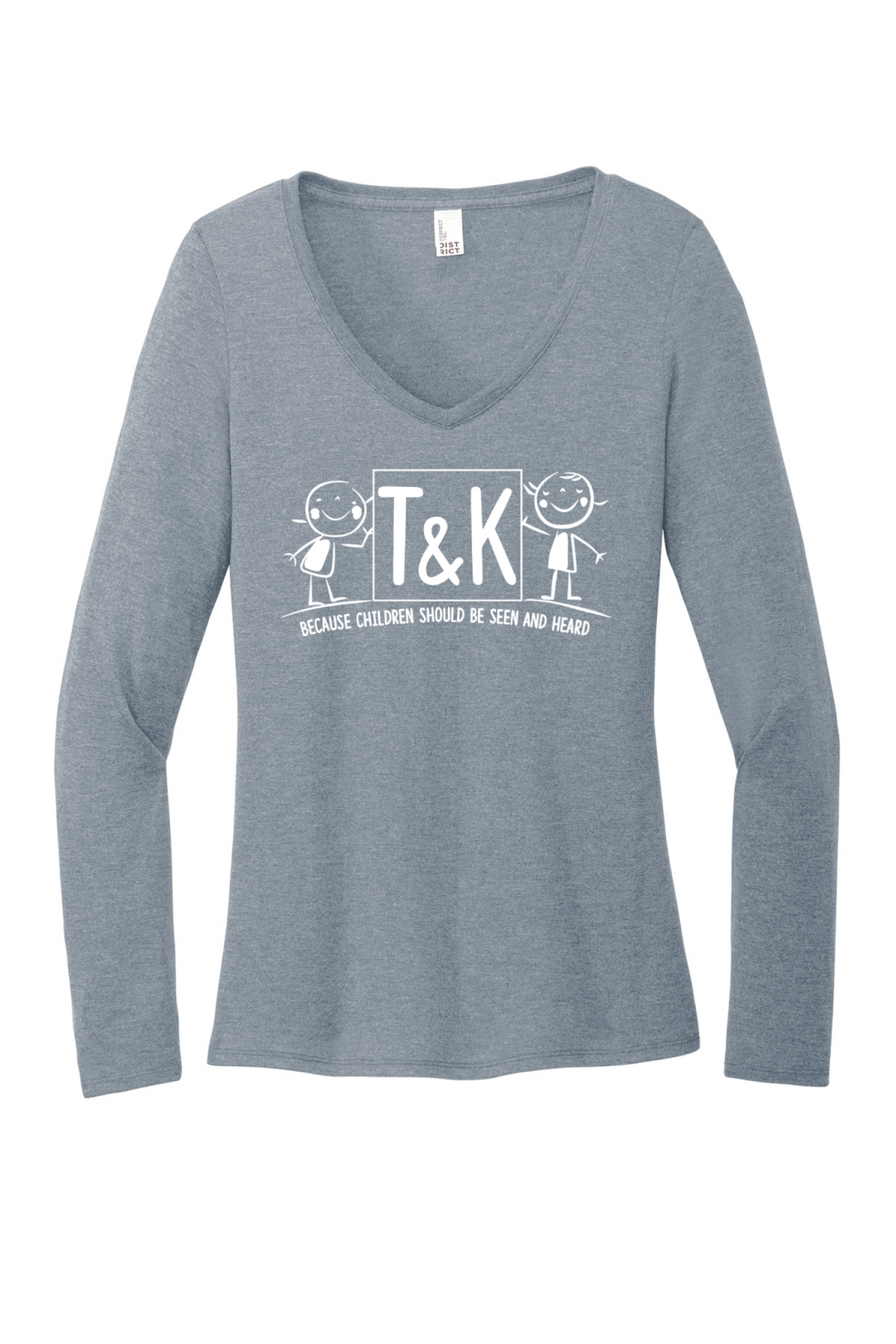 Front Design - Flint Blue Heather