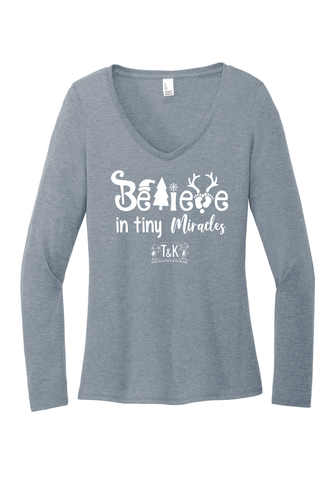 Front Design - Flint Blue Heather