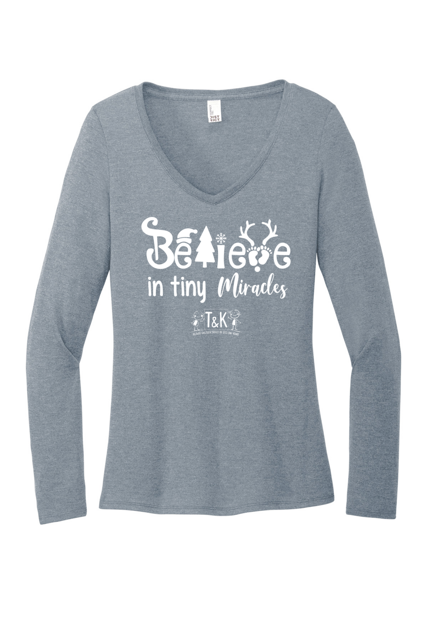 Front Design - Flint Blue Heather