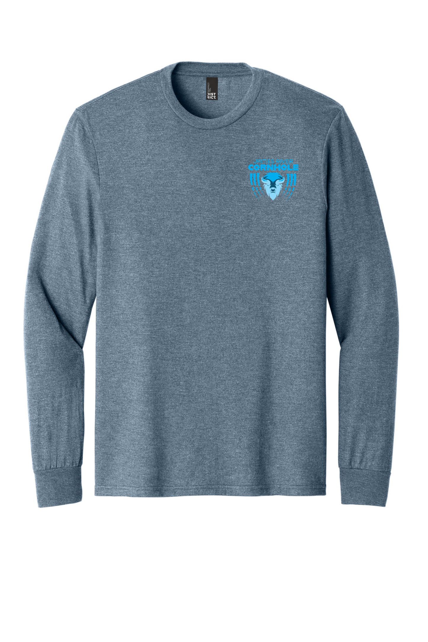 Front Design - Flint Blue Heather