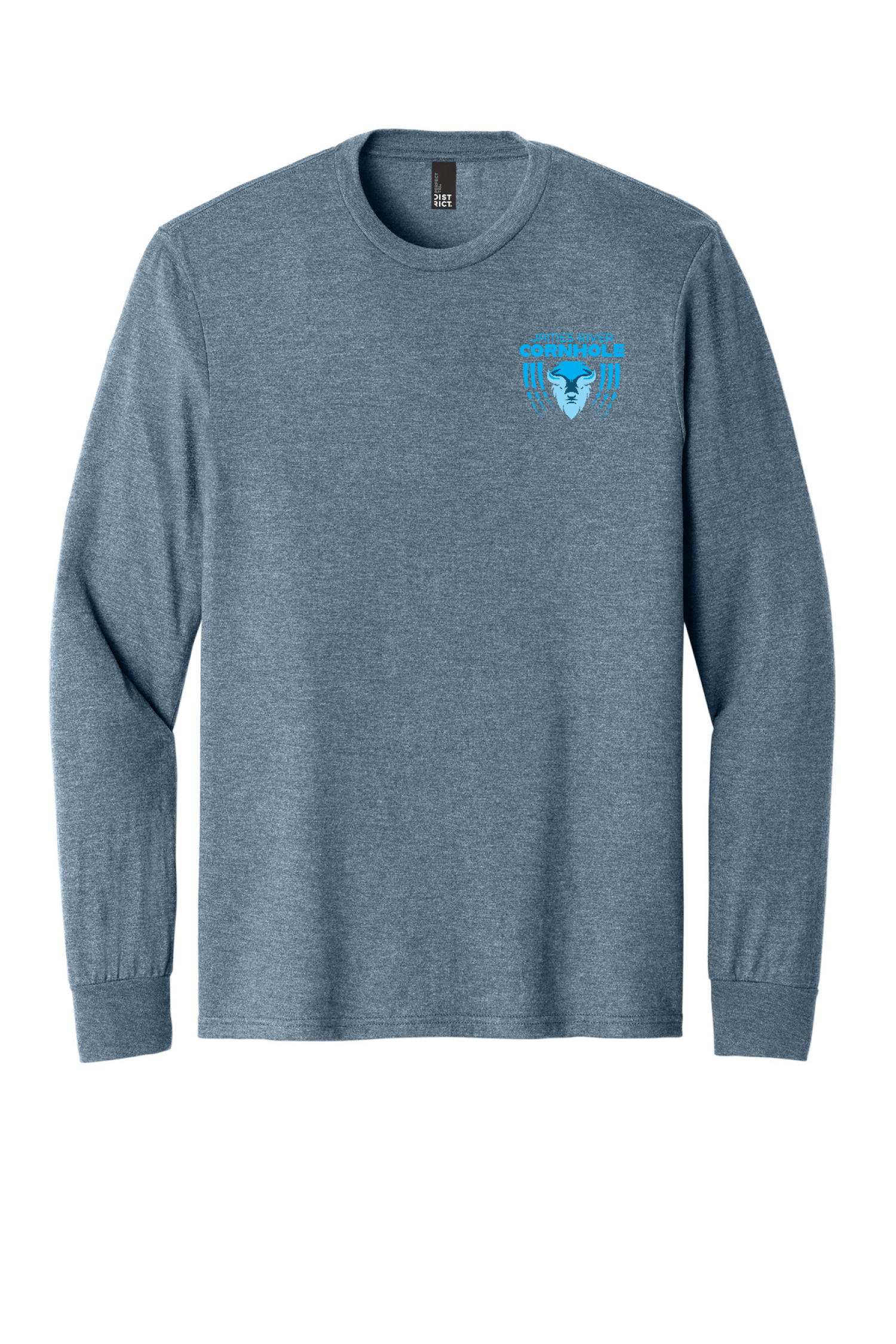 Front Design - Flint Blue Heather