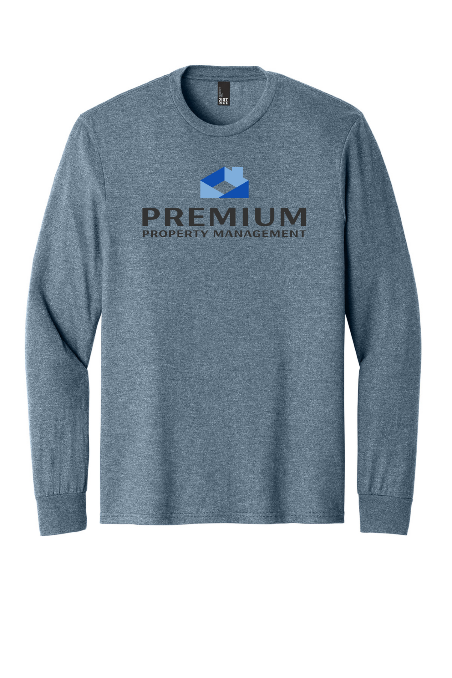 Front Design - Flint Blue Heather