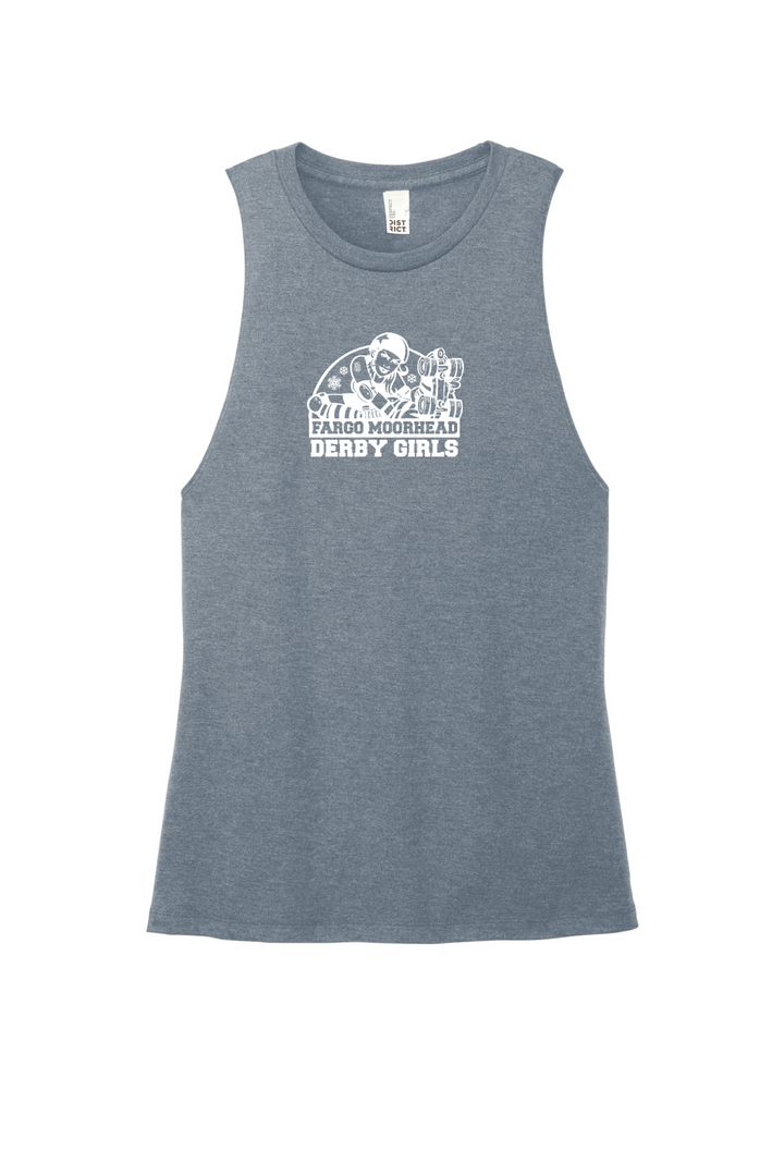Front Design - Flint Blue Heather
