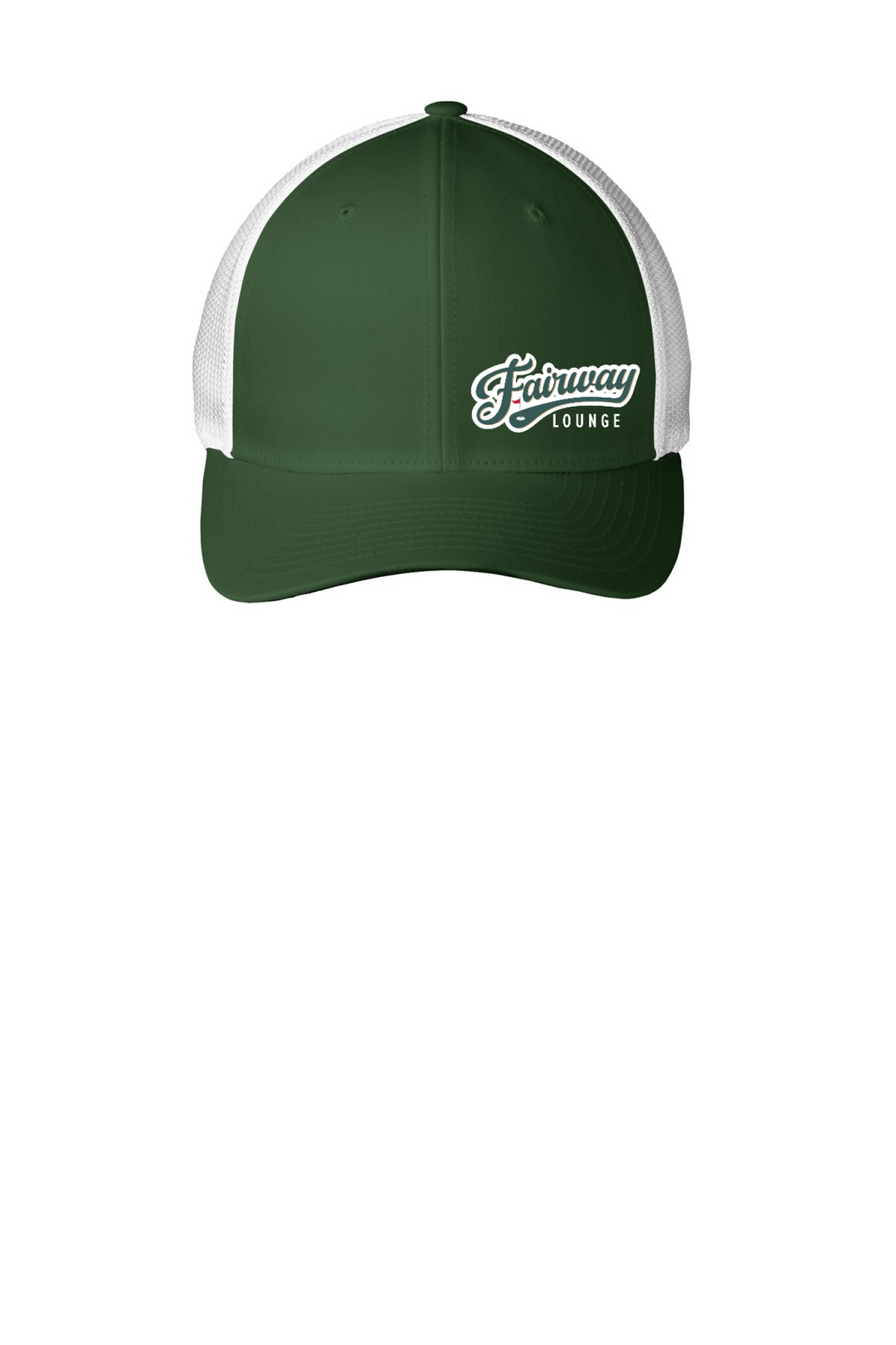 Front Design - Forest Green/ White