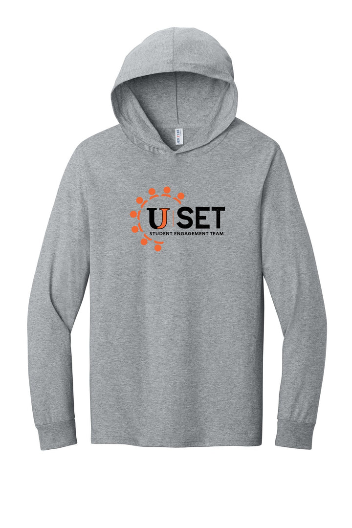 UJ Set Jerzees Unisex Cotton Long Sleeve Hooded T-Shirt 363LH