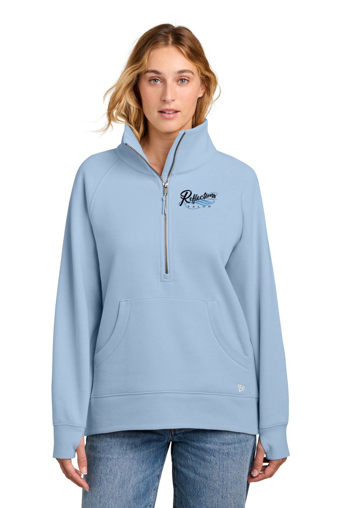 Reflections EMBROIDERED New Era Sweatshirts/Fleece LNEA528 — Refelctions black