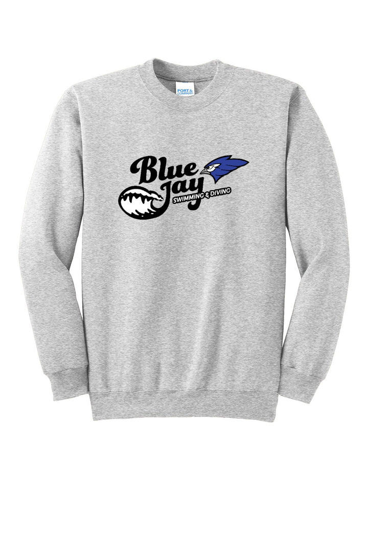 Port &amp; Company - Essential Fleece Crewneck Sweatshirt. PC90