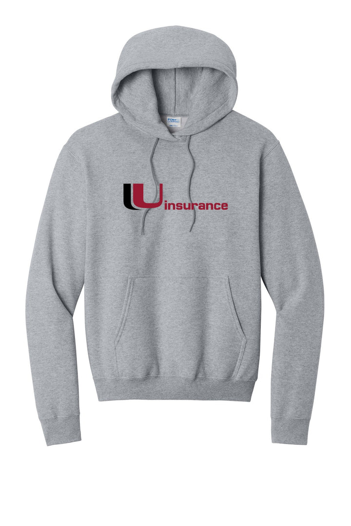 Uinsurance Unisex Port &amp; Company - Core Fleece Pullover Hoodie. PC78H
